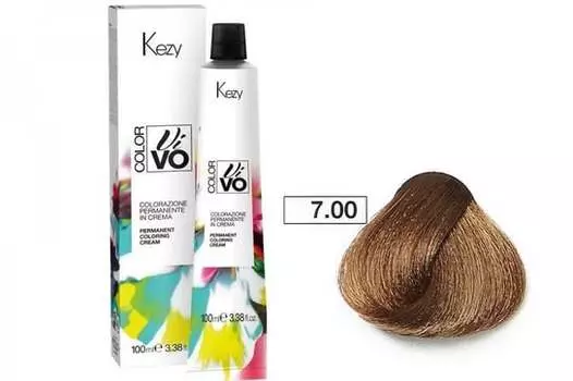 Краска для волос Kezy Color Vivo 100 мл 7.00 блондин
