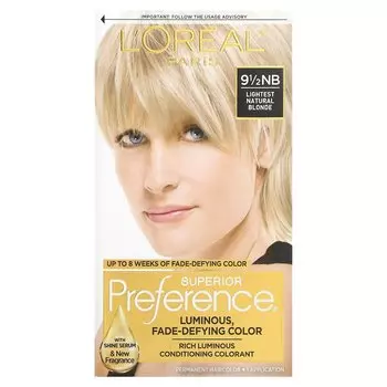 Краска для волос L'Oral Superior Preference Luminous Fade-Defying Color 9 1/2 NB светлый натуральный блондин