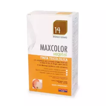Краска для волос Max Color Vegetal 14 Golden Blonde 140 мл Vital Factors