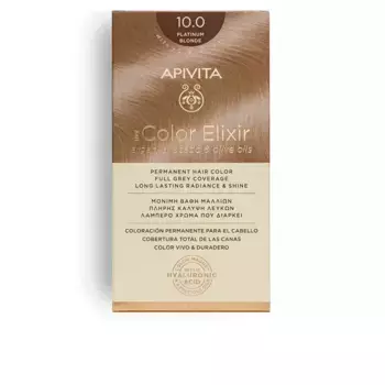 Краска для волос My color elixir coloracin permanente Apivita, цвет 10.0, 1 шт.