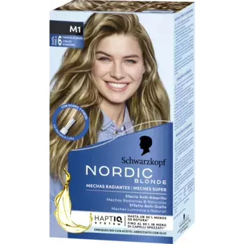 Краска для волос nordic blonde m1 mechas radiantes Schwarzkopf, цвет standard