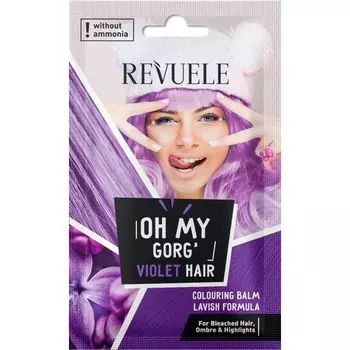 Краска для волос Oh My Gorg Blsamo Colorante para el cabello Color Violeta Revuele, Morado