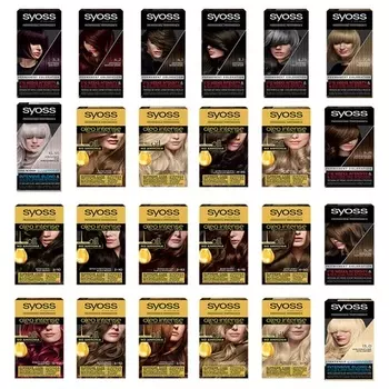 Краска для волос Oleo Intense Стойкая краска с маслами 6-76 Золотая медь 50мл, Syoss