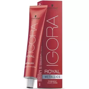 Краска для волос Schwarzkopf IGORA Royal Premium 9-18 Экстра Светлый Пепельный Блондин Красный 60г