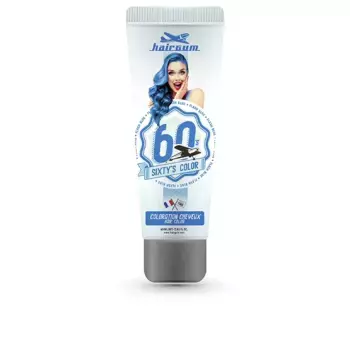 Краска для волос sixty’s color hair color Hairgum, цвет flash blue, 60 мл.