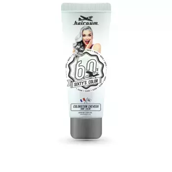 Краска для волос sixty’s color hair color Hairgum, цвет white, 60 мл.