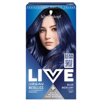 Краска для волос U67 синяя ртуть, 1 упаковка. Live Urban metallics, цвет u67 blue mercury
