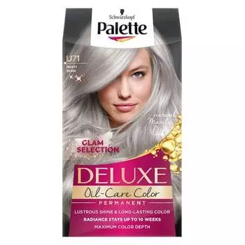 Краска для волос U71 Frosty Silver, 1 шт. Schwarzkopf, Deluxe Oil-Care
