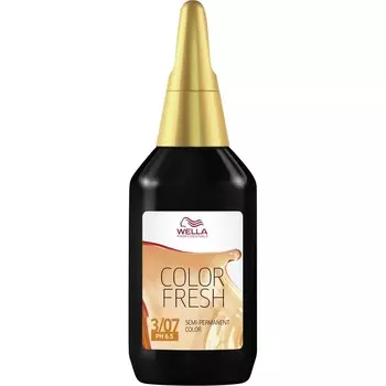 Краска для волос Wella Color Fresh, Nr. 3/07 Dunkelbraun Natur-Braun / 75 ml