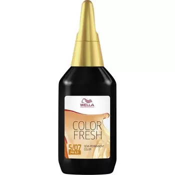 Краска для волос Wella Color Fresh, Nr. 5/07 Hellbraun Natur-Braun / 75 ml