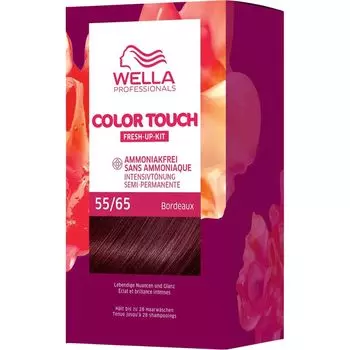 Краска для волос Wella Color Touch Fresh-Up-Kit, 55/65 Bordeaux / 130 ml