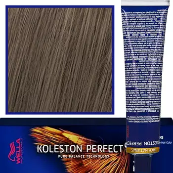 Краска для волос Wella Koleston Me 60мл 7/18 Пепельно-жемчужный средний блондин
