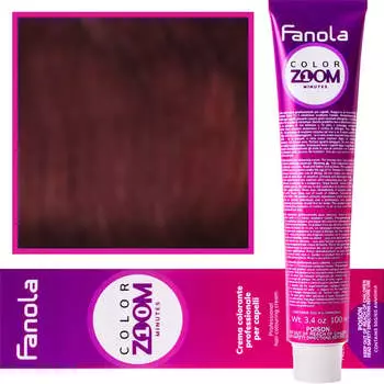 Краска Fanola Color Zoom Красное дерево Каштан 100мл