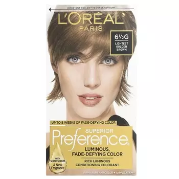 Краска L'Oral Superior Preference Luminous Fade-Defying Color светлый золотисто-коричневый цвет