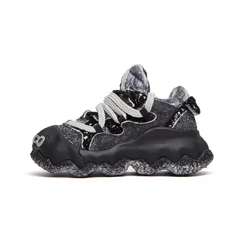 Краска не высохла, массивные кроссовки женские с низким верхом Keddo, цвет Gray Black