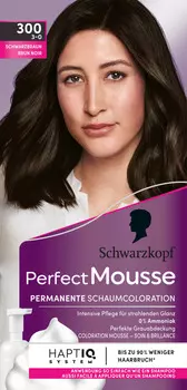 Краска-пенка для волос 300 черно-коричневый 1 шт. Schwarzkopf