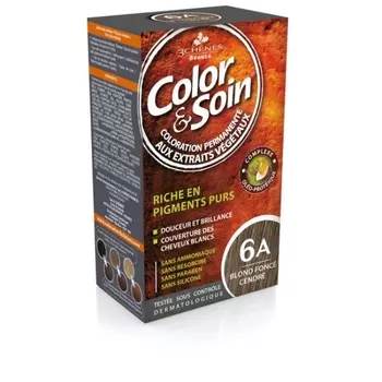 Краска Soin Hair Color 6A - Пепельно-русый COLOR SOIN