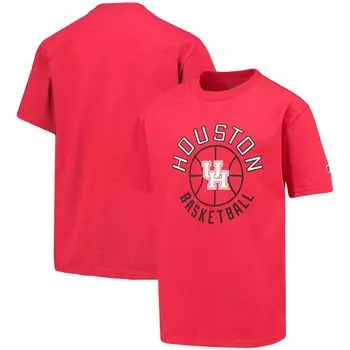 Красная баскетбольная футболка Youth Champion Houston Cougars Champion