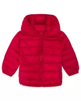 Красная детская парка с капюшоном Canada House