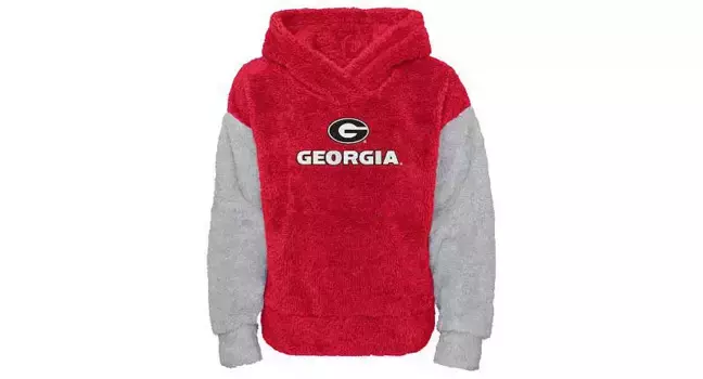Красная флисовая толстовка с капюшоном Gen2 Little Girls Georgia Bulldogs
