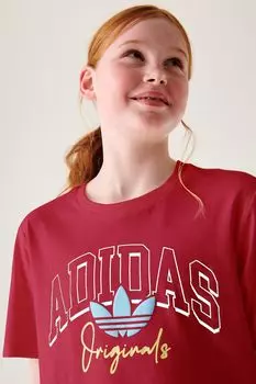 Красная футболка adidas Originals adidas originals, красный