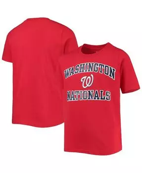 Красная футболка Big Boys Washington Nationals Heart and Soul Outerstuff