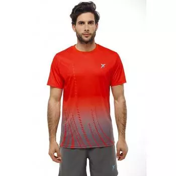 Красная футболка Drop Shot Naos