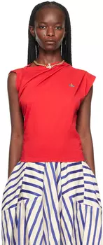 Красная футболка Hebo Vivienne Westwood