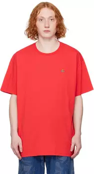 Красная футболка оверсайз Vivienne Westwood