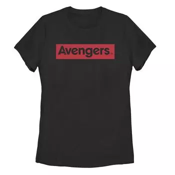 Красная футболка с графическим логотипом и логотипом Marvel Avengers для юниоров Licensed Character
