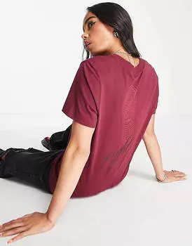 Красная футболка с графическим принтом на спине Jordan Flight