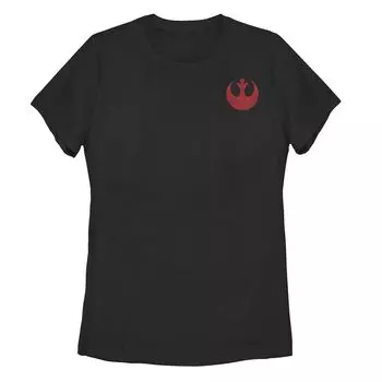 Красная футболка с логотипом для юниоров Star Wars Rebellion Licensed Character