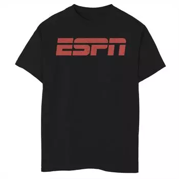 Красная футболка с логотипом ESPN для мальчиков 8–20 лет Licensed Character