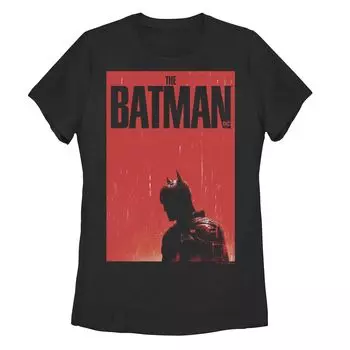 Красная футболка с плакатом DC Comics для юниоров и Бэтмена Licensed Character