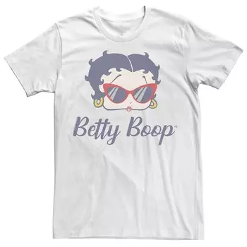 Красная футболка с рисунком «кошачий глаз» для юниоров Betty Boop Licensed Character, белый