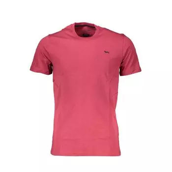 Красная хлопковая футболка Harmont & Blaine