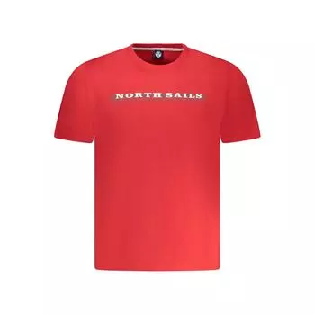 «Красная хлопковая мужская футболка» North Sails