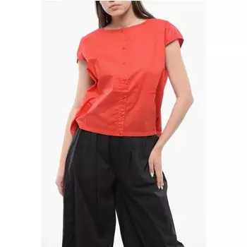 Красная хлопковая рубашка Woolrich, Red