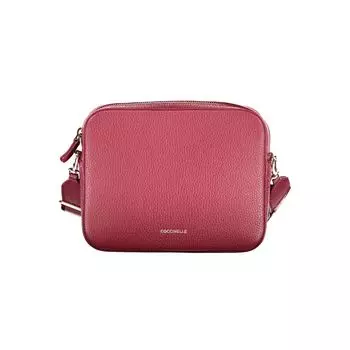 Красная кожаная сумочка Coccinelle