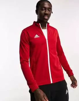 Красная куртка на молнии adidas Football