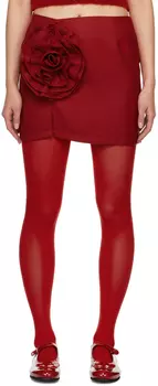 Красная мини-юбка Tach Fabrizia