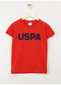 Красная мужская футболка GEARTKIDSIY024 U.S. Polo Assn., красный