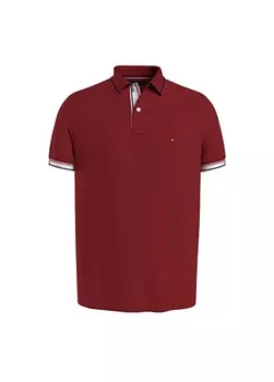 Красная мужская футболка-поло Tommy Hilfiger