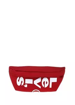 Красная мужская поясная сумка Levis