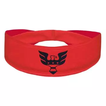 Красная охлаждающая повязка на голову с альтернативным логотипом DC United
