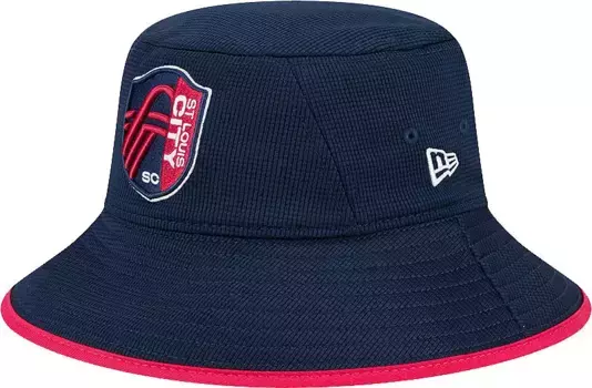 Красная панама New Era для взрослых Сент-Луис Сити SC Gameday