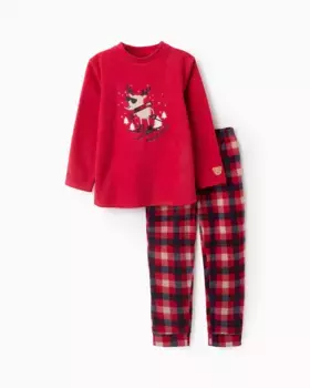 Красная пижама для мальчика с длинными рукавами Zippy