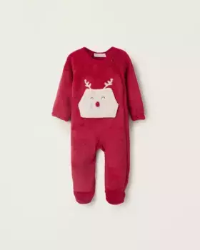 Красная пижама для мальчика с длинными рукавами Zippy