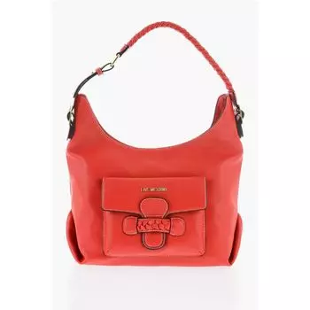 Красная полиэтиленовая сумка через плечо Moschino, Red