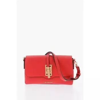 Красная полиэтиленовая сумка через плечо Moschino, Red